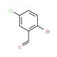 2-Bromo-5-chlorobenzaldehyde (CAS 174265-12-4) - chemical structure image