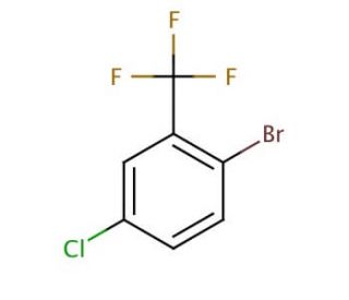 2-Bromo-5-chlorobenzotrifluoride (CAS 344-65-0) - chemical structure image