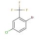 2-Bromo-5-chlorobenzotrifluoride (CAS 344-65-0) - chemical structure image