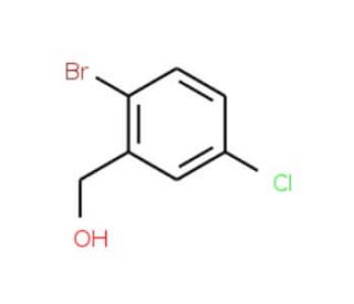2-Bromo-5-chlorobenzyl alcohol (CAS 60666-70-8) - chemical structure image