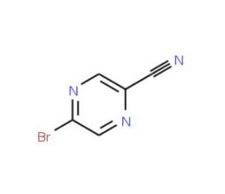 2-Bromo-5-cyanopyrazine (CAS 221295-04-1) - chemical structure image