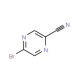 2-Bromo-5-cyanopyrazine (CAS 221295-04-1) - chemical structure image