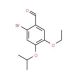 2-Bromo-5-ethoxy-4-isopropoxybenzaldehyde - chemical structure image
