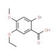 2-Bromo-5-ethoxy-4-methoxybenzoic acid - chemical structure image