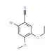 2-Bromo-5-ethoxy-4-methoxybenzonitrile (CAS 515847-20-8) - chemical structure image