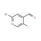 2-Bromo-5-fluoro-4-formylpyridine (CAS 1005291-43-9) - chemical structure image
