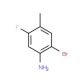 2-Bromo-5-fluoro-4-methylaniline (CAS 202865-78-9) - chemical structure image