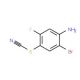 2-Bromo-5-fluoro-4-thiocyanatoaniline (CAS 1133115-25-9) - chemical structure image