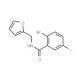 2-Bromo-5-fluoro-N-(fur-2-ylmethyl)benzamide (CAS 923722-86-5) - chemical structure image