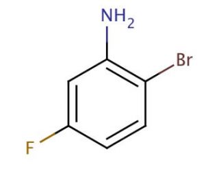 2-Bromo-5-fluoroaniline (CAS 1003-99-2) - chemical structure image