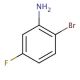 2-Bromo-5-fluoroaniline (CAS 1003-99-2) - chemical structure image