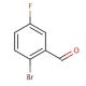 2-Bromo-5-fluorobenzaldehyde (CAS 94569-84-3) - chemical structure image