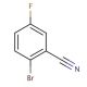 2-Bromo-5-fluorobenzonitrile (CAS 57381-39-2) - chemical structure image