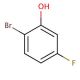 2-Bromo-5-fluorophenol (CAS 147460-41-1) - chemical structure image