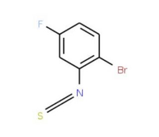 2-bromo-5-fluorophenyl isothiocyanate (CAS 1027513-65-0) - chemical structure image