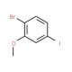 2-Bromo-5-iodoanisole (CAS 755027-18-0) - chemical structure image