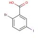 2-Bromo-5-iodobenzoic acid (CAS 25252-00-0) - chemical structure image