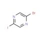 2-Bromo-5-iodopyrazine (CAS 622392-04-5) - chemical structure image