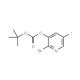 2-Bromo-5-iodopyridin-3-yl tert-butyl carbonate - chemical structure image