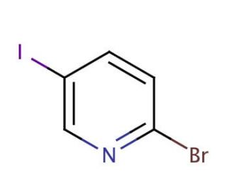 2-Bromo-5-iodopyridine (CAS 73290-22-9) - chemical structure image