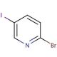 2-Bromo-5-iodopyridine (CAS 73290-22-9) - chemical structure image