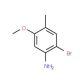 2-Bromo-5-methoxy-4-methylaniline - chemical structure image