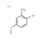 2-Bromo-5-methoxyaniline HCl (CAS 129968-11-2) - chemical structure image