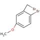 2-Bromo-5-methoxybenzyl bromide (CAS 19614-12-1) - chemical structure image