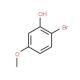 2-Bromo-5-methoxyphenol (CAS 63604-94-4) - chemical structure image