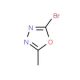 2-Bromo-5-methyl-1,3,4-oxadiazole (CAS 864750-58-3) - chemical structure image