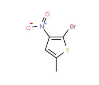 2-Bromo-5-methyl-3-nitro-thiophene (CAS 82834-45-5) - chemical structure image