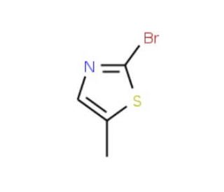2-Bromo-5-methylthiazole (CAS 41731-23-1) - chemical structure image
