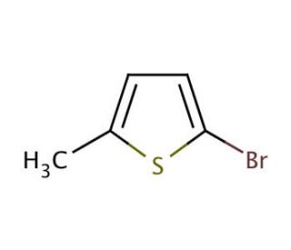 2-Bromo-5-methylthiophene (CAS 765-58-2) - chemical structure image