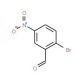 2-Bromo-5-nitrobenzenecarbaldehyde (CAS 84459-32-5) - chemical structure image