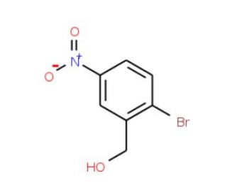 (2-Bromo-5-nitrophenyl)methanol - chemical structure image