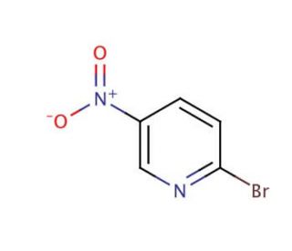 2-Bromo-5-nitropyridine (CAS 4487-59-6) - chemical structure image