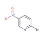 2-Bromo-5-nitropyridine (CAS 4487-59-6) - chemical structure image