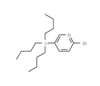 2-Bromo-5-(tributylstannyl)pyridine (CAS 1008756-65-7) - chemical structure image