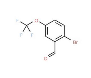 2-bromo-5-(trifluoromethoxy)benzaldehyde (CAS 505084-61-7) - chemical structure image