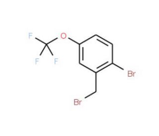 2-Bromo-5-(trifluoromethoxy)benzyl bromide - chemical structure image