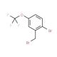 2-Bromo-5-(trifluoromethoxy)benzyl bromide - chemical structure image