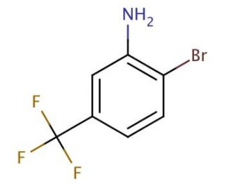 2-Bromo-5-(trifluoromethyl)aniline (CAS 454-79-5) - chemical structure image
