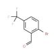 2-Bromo-5-(trifluoromethyl)benzaldehyde (CAS 102684-91-3) - chemical structure image