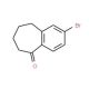 2-Bromo-6,7,8,9-tetrahydrobenzocyclohepten-5-one (CAS 169192-93-2) - chemical structure image