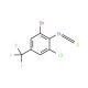 2-Bromo-6-chloro-4-(trifluoromethyl)phenyl isothiocyanate - chemical structure image