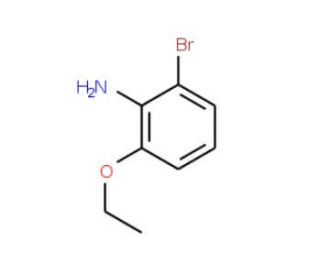2-Bromo-6-ethoxyaniline (CAS 1072945-59-5) - chemical structure image