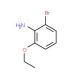 2-Bromo-6-ethoxyaniline (CAS 1072945-59-5) - chemical structure image