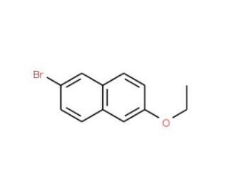 2-Bromo-6-ethoxynaphthalene (CAS 66217-19-4) - chemical structure image