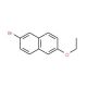 2-Bromo-6-ethoxynaphthalene (CAS 66217-19-4) - chemical structure image