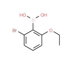 2-Bromo-6-ethoxyphenylboronic acid (CAS 957035-13-1) - chemical structure image